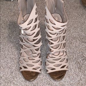 Tan Booties size 10